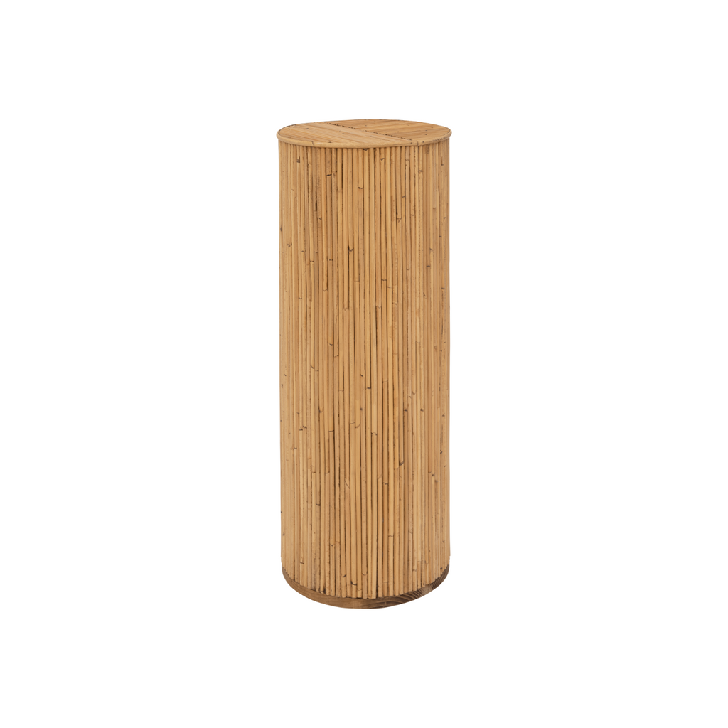 Pedestal 'ratán' 25x65 cilíndrico