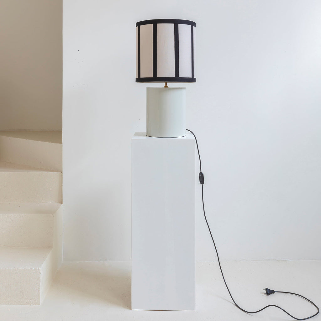 Lámpara 'Stripes’ negra