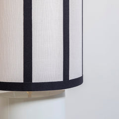 Lámpara 'Stripes’ negra