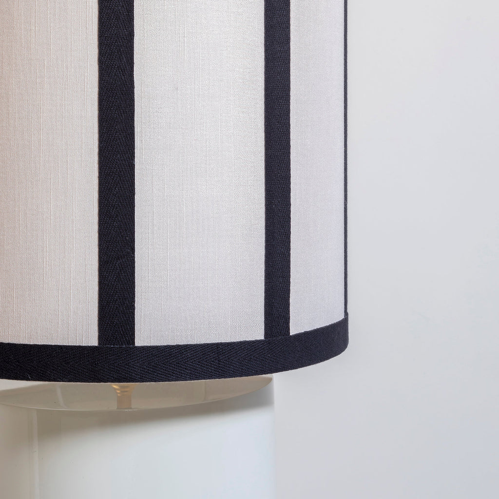 Lámpara 'Stripes’ negra