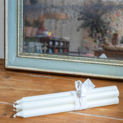 Pack de 4 velas rústicas de colores