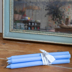 Pack de 4 velas rústicas de colores