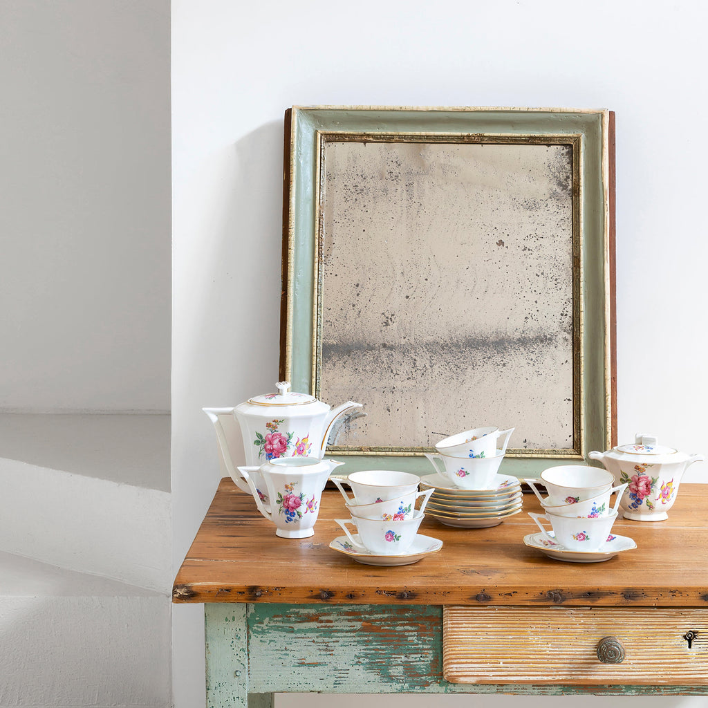 Juego de café de porcelana francesa