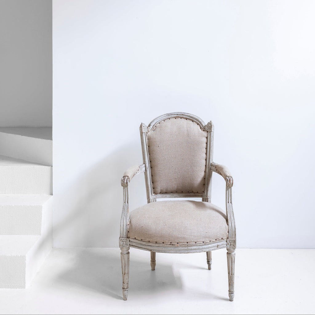 Sillón francés estilo Luis XVI