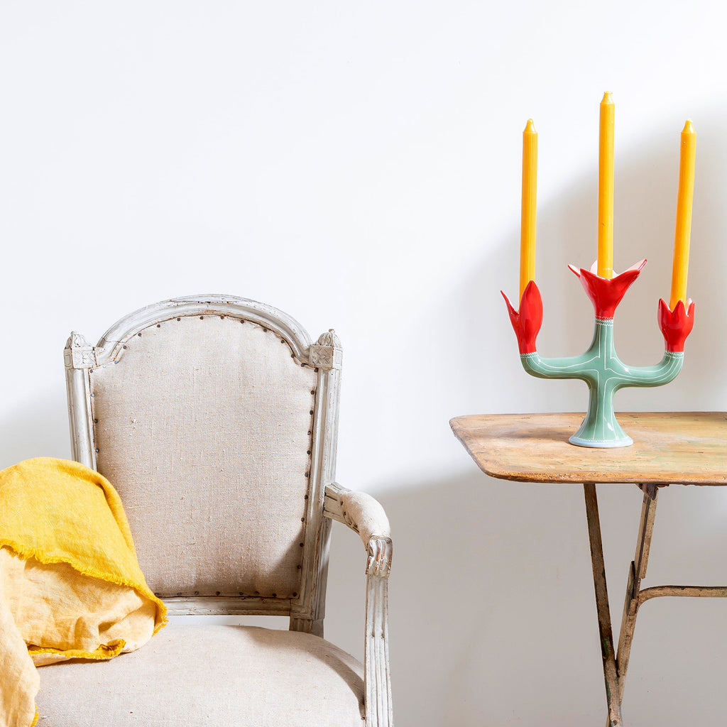 Candelabro ‘Tulipán' 28x11x26