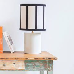 Lámpara 'Stripes’ negra