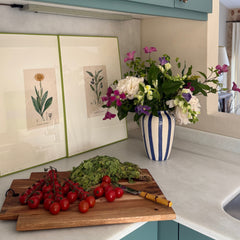 Tabla de cortar rectangular de acacia