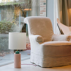 Lámpara de cerámica artesanal 'Papilo'