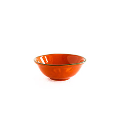 Bol de cerámica artesanal 'Inés' naranja