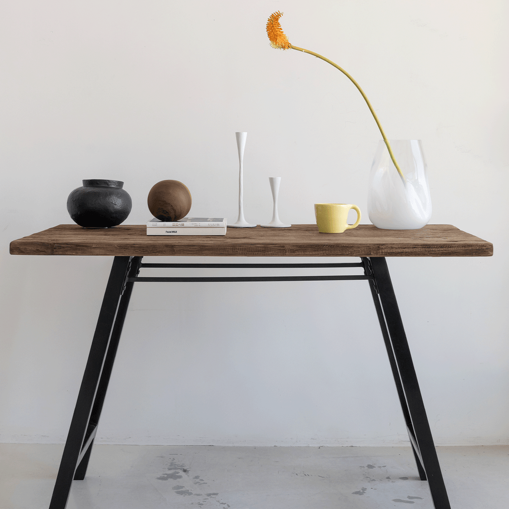 Florero de cerámica negro 'Calma'