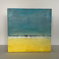 Cuadro óleo sobre nogal 'Belén Conthe'  22x22